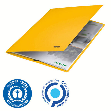 TECZKA Z GUMKĄ A4 LEITZ RECYCLE 39080015 ŻÓŁTY