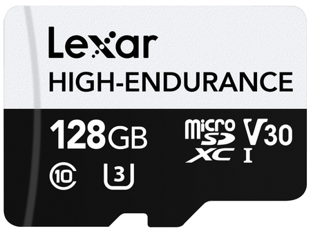 LEXAR KARTA MICROSD 128GB C10 A1 U3 V10 100/45MB/S CL10 ADAPTER