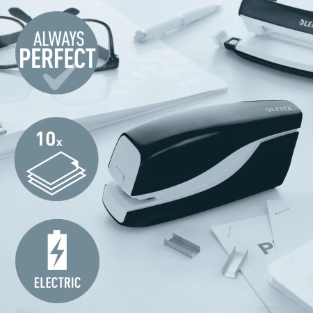 ZSZYWACZ ELEKTRYCZNY LEITZ WOW 5566 55661095 CZARNY 10 KART.