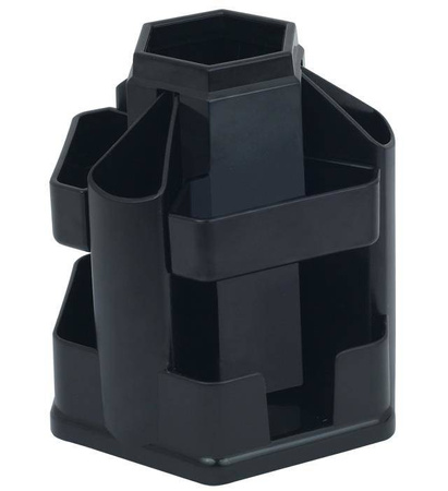 PRZYBORNIK NA BIURKO 150X135X145MM EAGLE 370B 120-1067 CZARNY PLASTIKOWY