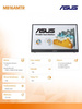 ASUS MONITOR 16 CALI MB16AMTR FHD IPS M-HDMI USB DOTYK