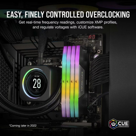 CORSAIR PAMIĘĆ DDR5 VENGEANCE RGB 48GB/6400 (2X24GB) CL36