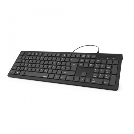 HAMA KLAWIATURA PRZEWODOWA KC-200 CZARNA