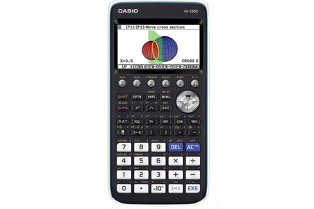 KALKULATOR GRAFICZNY 188,5X89X18,6MM CASIO FX-CG50 BOX CZARNY BATERIA LR03
