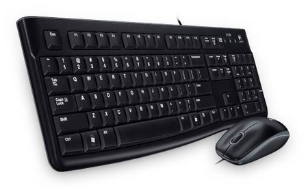 ZESTAW KLAWIATURA+MYSZ PRZEWODOWY MK120 LOGITECH 920-002563