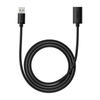 Przedłużacz Baseus USB 3.0 męski do żeński, AirJoy series, 1.5m (czarny)