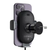 SAMOCHODOWY UCHWYT  BASEUS LIGHTCHASER Z ŁADOWARKĄ INDUKCYJNĄ  (CZARNY)