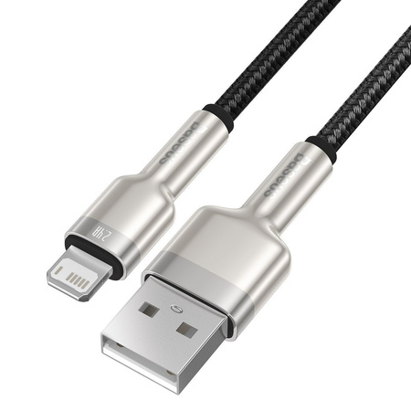 Kabel BASEUS Cafule USB-A-Lightning 1m (czarny)