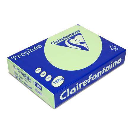 PAPIER KSERO KOLOR A4 TROPHEE ZIELEŃ TRAWY 160G 250 ARK