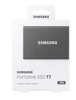 SAMSUNG DYSK PORTABLE T7 1TB USB3.2 GEN.2 SZARY