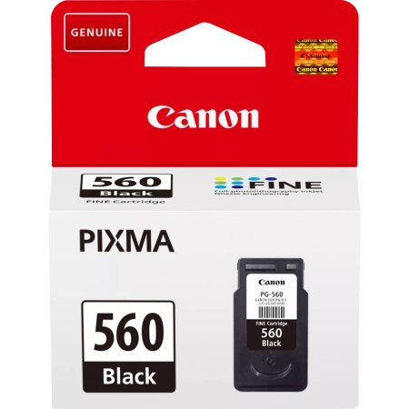 TUSZ ORYGINALNY CANON PG560 PIXMA 3713C001 CZARNY 180 STRON