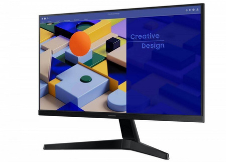 SAMSUNG MONITOR 24 CALE LS24C310EAUXEN IPS 1920X1080 FHD 16:9 1XD-SUB 1XHDMI 5 MS (GTG) PŁASKI 2 LATA D2D