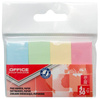 ZAKŁADKI INDEKSUJĄCE PAPIEROWE 20X50MM OFFICE PRODUCTS MIX KOLORÓW PATEL 4X50 SZT