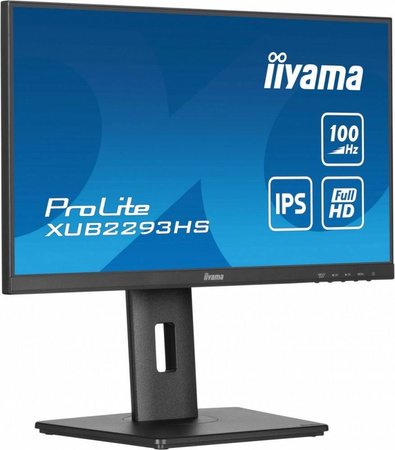 IIYAMA MONITOR 22 CALE XUB2293HS-B6 IPS,HDMI,DP,HAS(150MM)