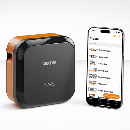 DRUKARKA ETYKIET BROTHER, PT-E720BT