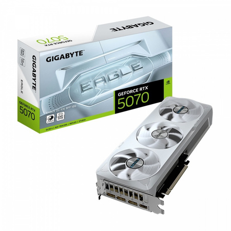GIGABYTE KARTA GRAFICZNA RTX 5070 EAGLE OC ICE S FF 12G 192BIT GDDR7 3DP/