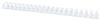 GRZBIET PLASTIKOWY 32MM (300 KARTEK) OFFICE PRODUCTS BIAŁY 50 SZT.