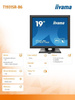 IIYAMA MONITOR 19 CALI T1931SR-B6 RESIS.IP54,HDMI,DP,VGA.