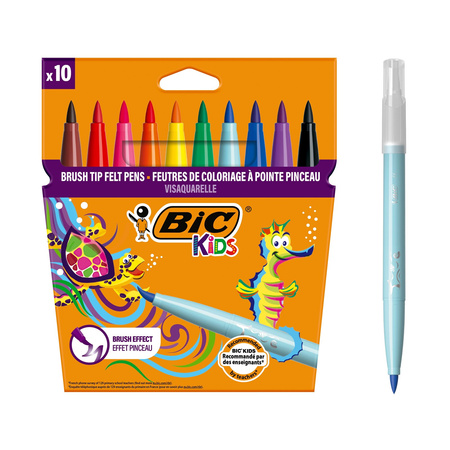 FLAMASTRY BIC KIDS VISAQUARELLE 8289641 MIX*10