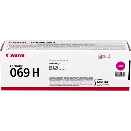 CANON ORYGINALNY TONER 069MH, MAGENTA, 5500S, 5096C002, HIGH CAPACITY, CANON MF752CDW, 754CDW, LBP673CDW, O