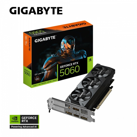 GIGABYTE KARTA GRAFICZNA GEFORCE RTX 5060 OC LOW PROFILE 8G GDDR7 3DP/HDMI