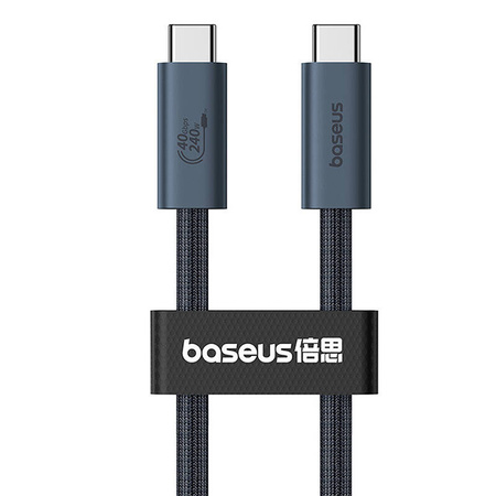 KABEL SZYBKIEGO ŁADOWANIA USB-C DO USB-C BASEUS FLASH 2 240W 1M (CZARNY)