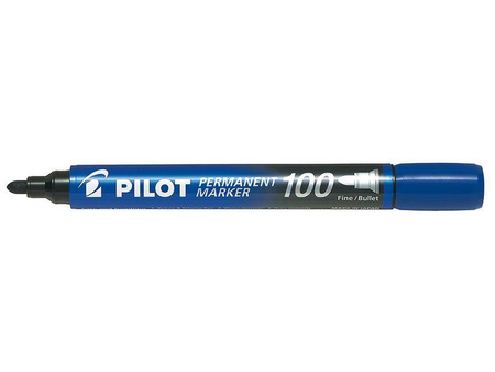 MARKER PERMANENTNY PILOT SCA-100-L NIEBIESKI OKRĄGŁA 4.5MM
