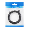 KABEL SIECIOWY UTP CAT6A VENTION IBIBF RJ45 ETHERNET 10GBPS 1M CZARNY TYPU SLIM