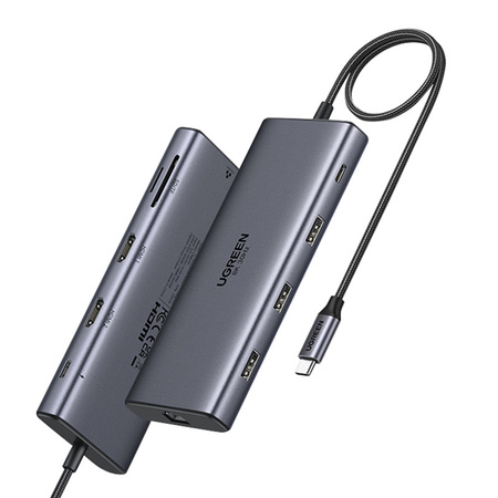 Hub USB-C UGREEN CM639 10-portowy PD 100W