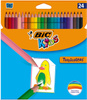 KREDKI OŁÓWKOWE BIC KIDS TROPICOLORS 9375183 MIX*24