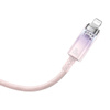KABEL SZYBKO ŁADUJĄCY BASEUS USB-C DO LIGHTNING EXPLORER SERIES 20W (RÓŻOWY)