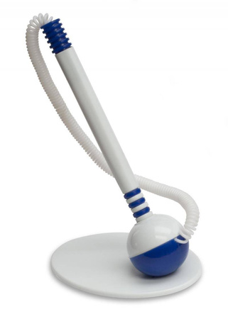 DŁUGOPIS NA SPRĘŻYNCE STOJĄCY OFFICE PRODUCTS NIEBIESKI