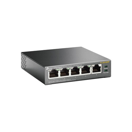 TP-LINK PRZEŁĄCZNIK SG1005P 5 X GE (4 X POE)