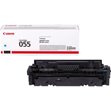 TONER ORYGINALNY CANON CRG055C 3015C002 CYAN 2100 STRON