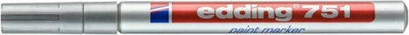 MARKER OLEJOWY EDDING 751 SREBRNY 1-2 MM