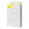 Hub 5w1 Baseus Lite Series USB-C do 3x USB 3.0 + USB-C + HDMI (czarny)