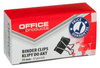 KLIPY 19MM OFFICE PRODUCTS CZARNE 12SZT