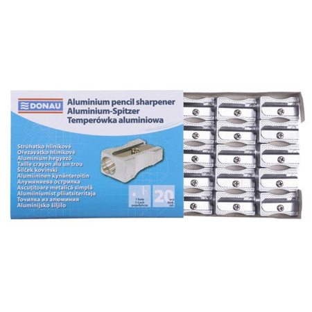 TEMPERÓWKA POJEDYNCZA ALUMINIOWA DONAU SREBRNA