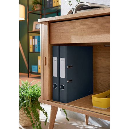 SEGREGATOR A4 LEITZ 180° COSY SOFT TOUCH 52 MM 10620089 AKSAMITNY SZARY