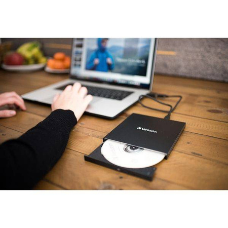 VERBATIM EXTERNÍ BLU-RAY MECHANIKA ULTRA HD, 4K, 43888, USB 3.1 GEN1 (3.0), USB C
