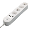 LISTWA ZASILAJĄCA 10A AC-4 / USB-3 DGM PS-W1043 1100W - 2300W AC 110V-230V; 50/60HZ WIFI 2.4