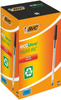 DŁUGOPIS BIC ROUND STIC ECOLUTIONS 8932392 CZARNY 1.0MM PRZEZROCZYSTA OBUDOWA