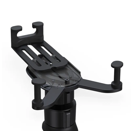 Uchwyt samochodowy BASEUS Qi 15W do kratki, grawitacyjny (czarny)