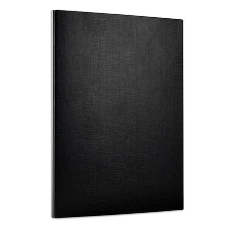 TECZKA NA RZEP A4 OFFICE PRODUCTS CZARNA TEKTURA POWLEKANA PP 15MM