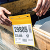 KIESZEŃ MAGAZYNOWA Z UCHWYTAMI Z DRUTU POZIOMA A5 DURABLE 175204 ŻÓŁTA 50 SZT