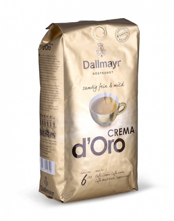 KAWA ZIARNISTA DALLMAYR D'ORO CREMA 1000G