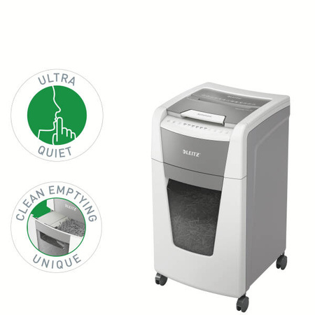 NISZCZARKA P-5 A4 LEITZ IQ OFFICE 300 80160000 8 KARTEK 2X15MM 60 LITRÓW