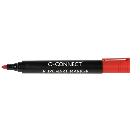 MARKER DO FLIPCHARÓW Q-CONNECT CZERWONY 2-3MM