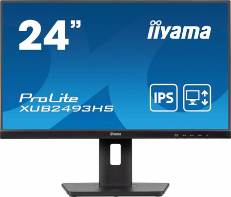 IIYAMA MONITOR 23.8 CALA PROLITE XUB2493HS-B6 IPS.HDMI.DP.2X2W.HAS