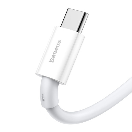 KABEL USB DO USB-C BASEUS SUPERIOR SERIES, 66W, 2M (BIAŁY)